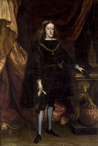 Carlos II of Spain by Juan Carreño de Miranda  